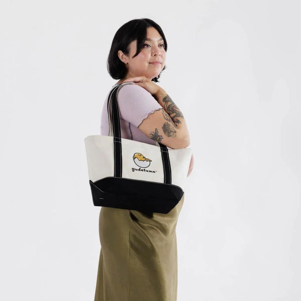 Baggu Small Heavyweight Canvas Tote in Gudetama