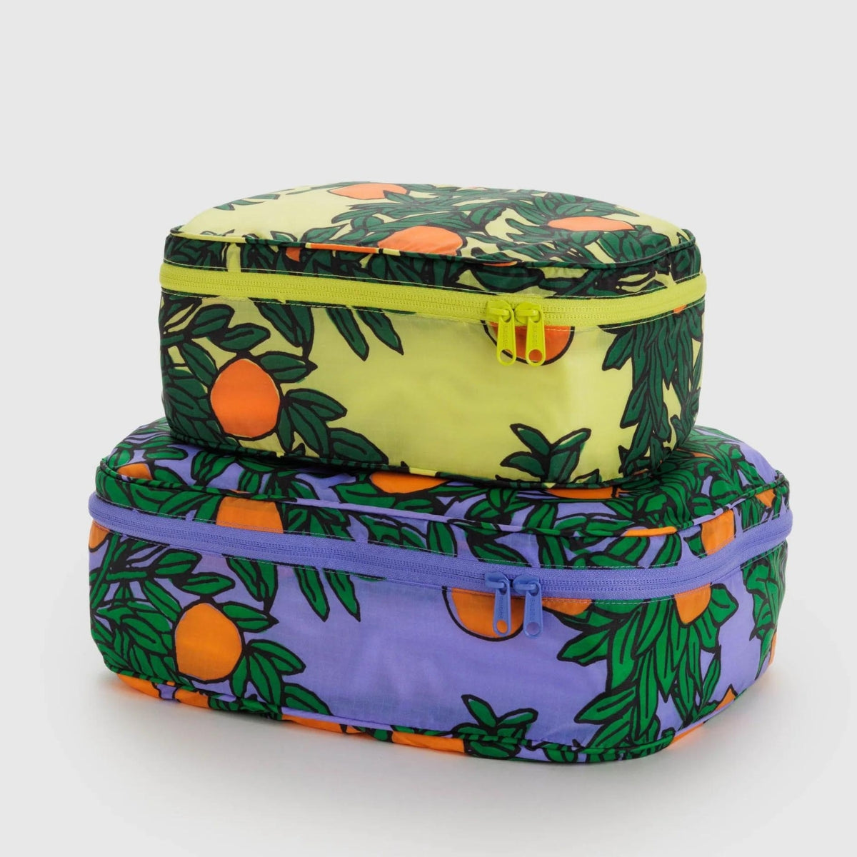 Baggu Packing Cube Set in Orange Trees