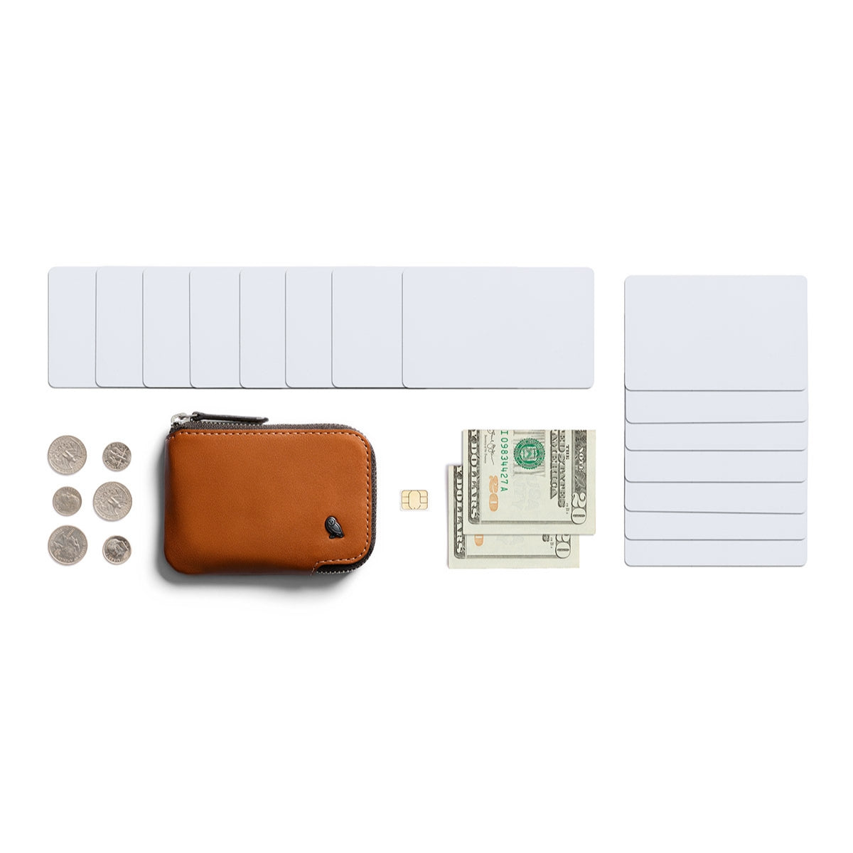 Bellroy Card Pocket in Caramel