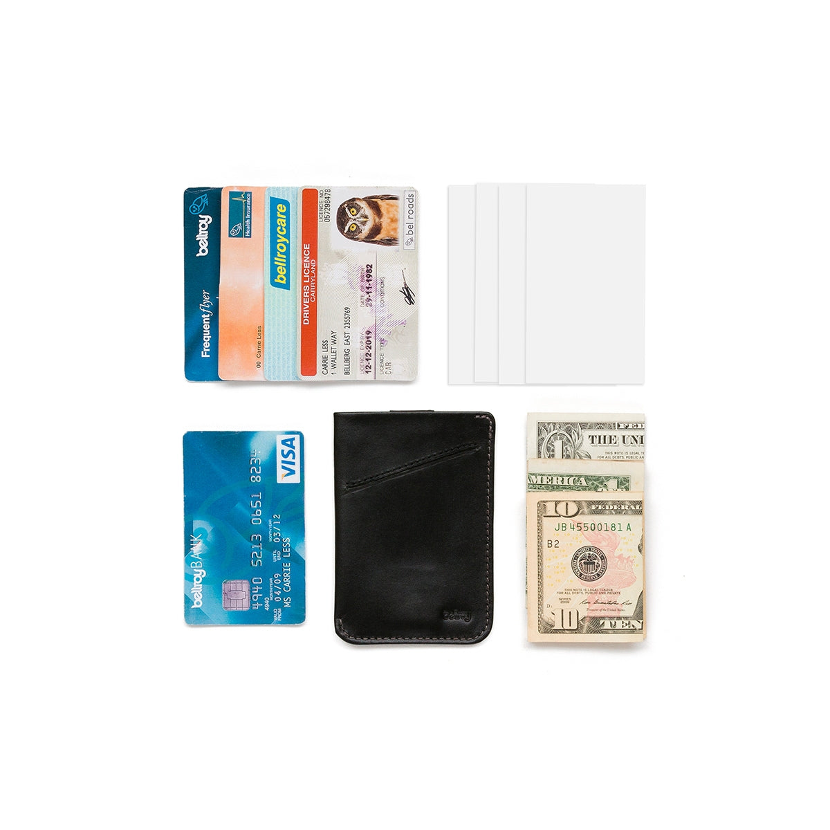 Bellroy Card Sleeve in Black