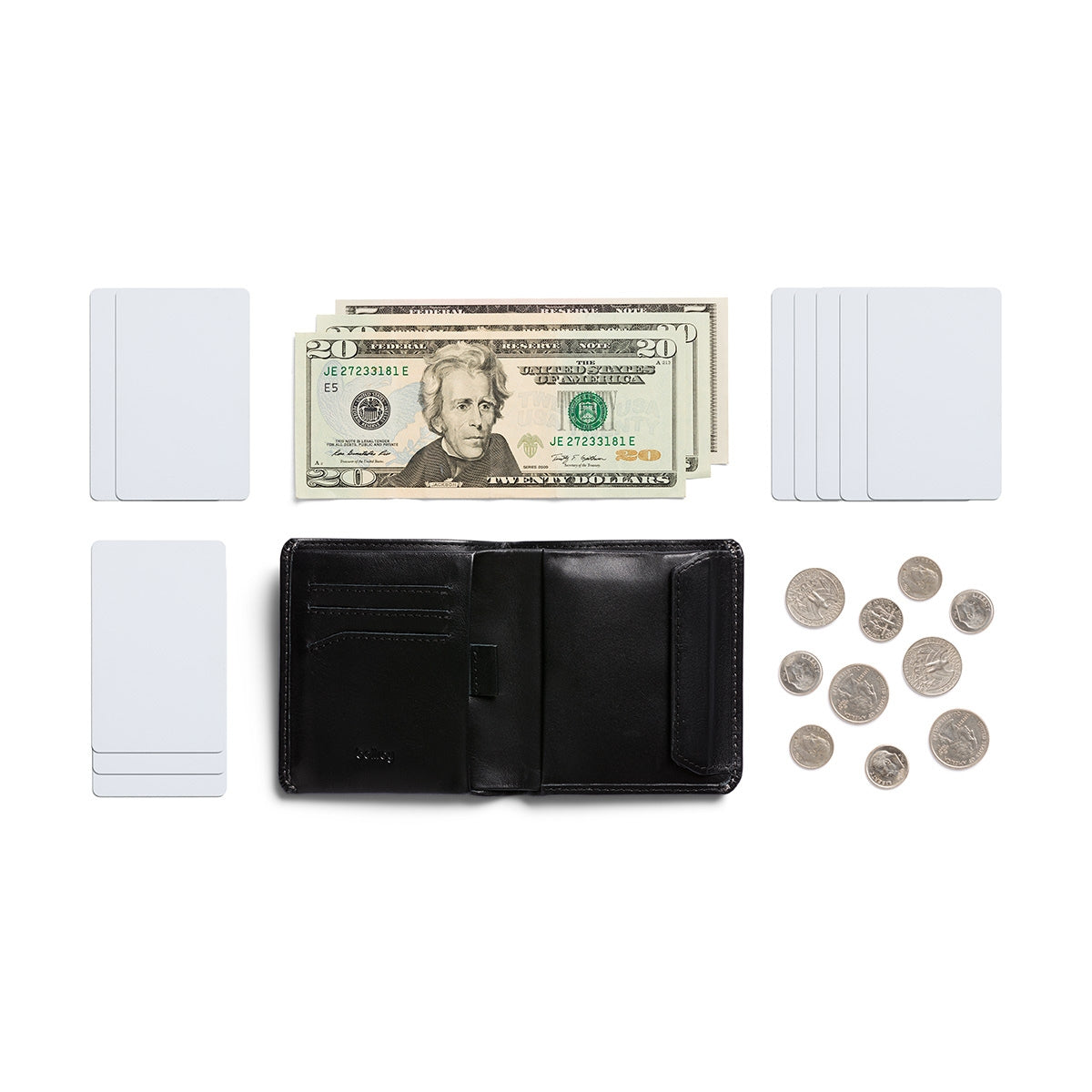 Bellroy Coin Wallet in Black