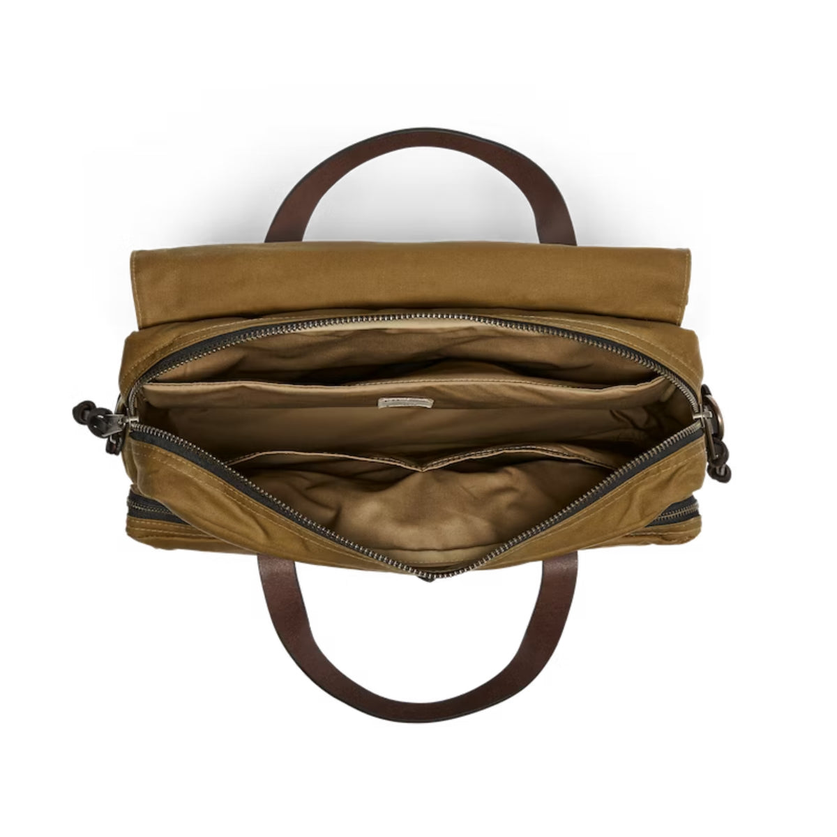 Filson 24 Hour Briefcase in Dark Tan