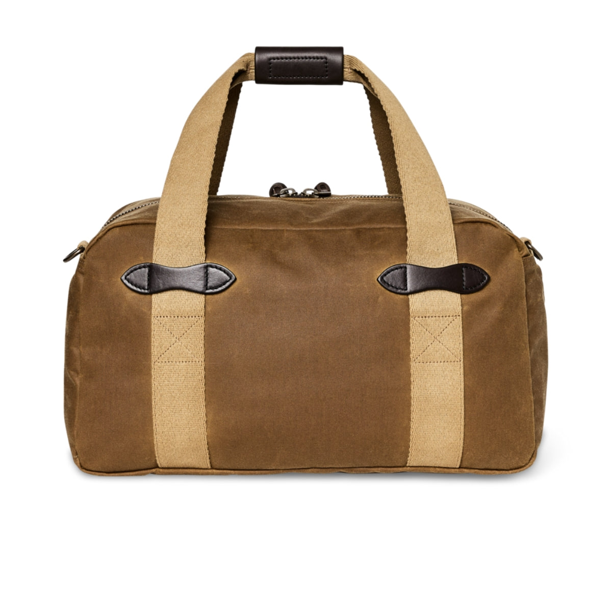 Filson Tin Cloth Small Duffle Bag in Dark Tan