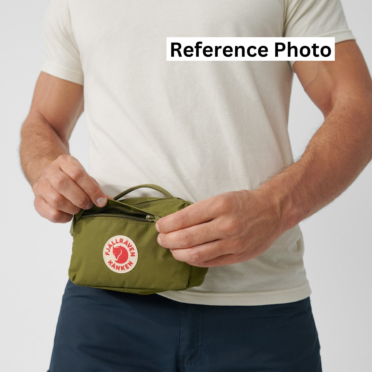 Fjallraven Kanken Hip Pack in Black