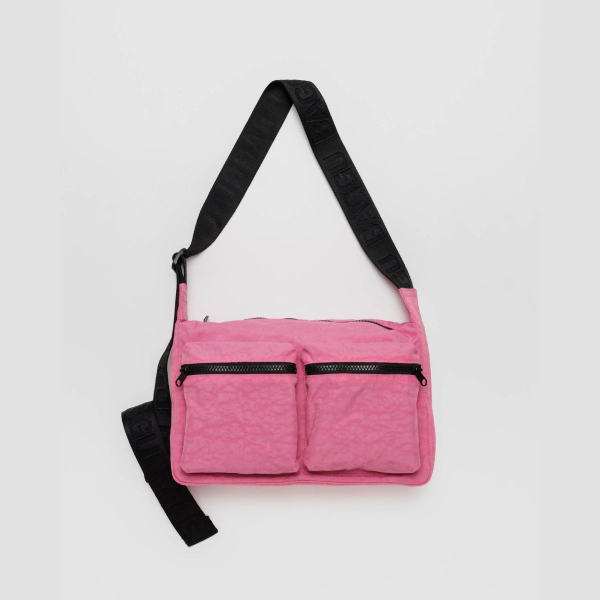 Baggu Medium Cargo Crossbody in Azalea Pink