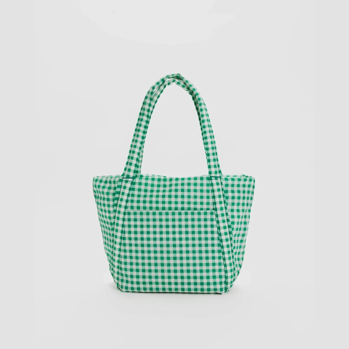 Baggu Mini Cloud Bag in Green Gingham