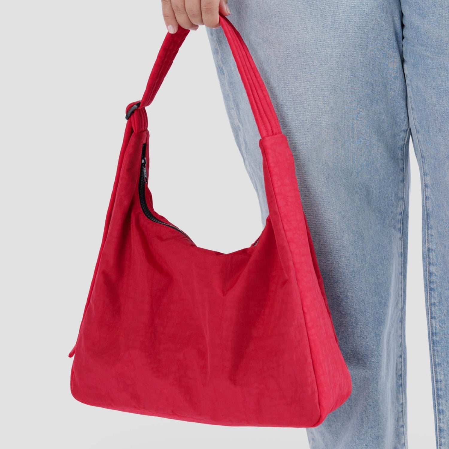 Baggu Nylon Shoulder Bag in Candy Apple