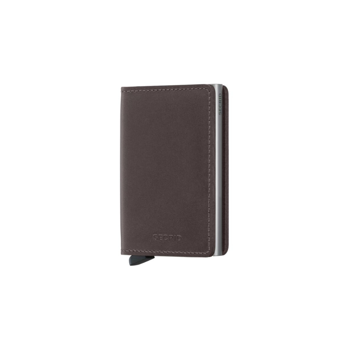 Secrid Slim Wallet Original in Brown