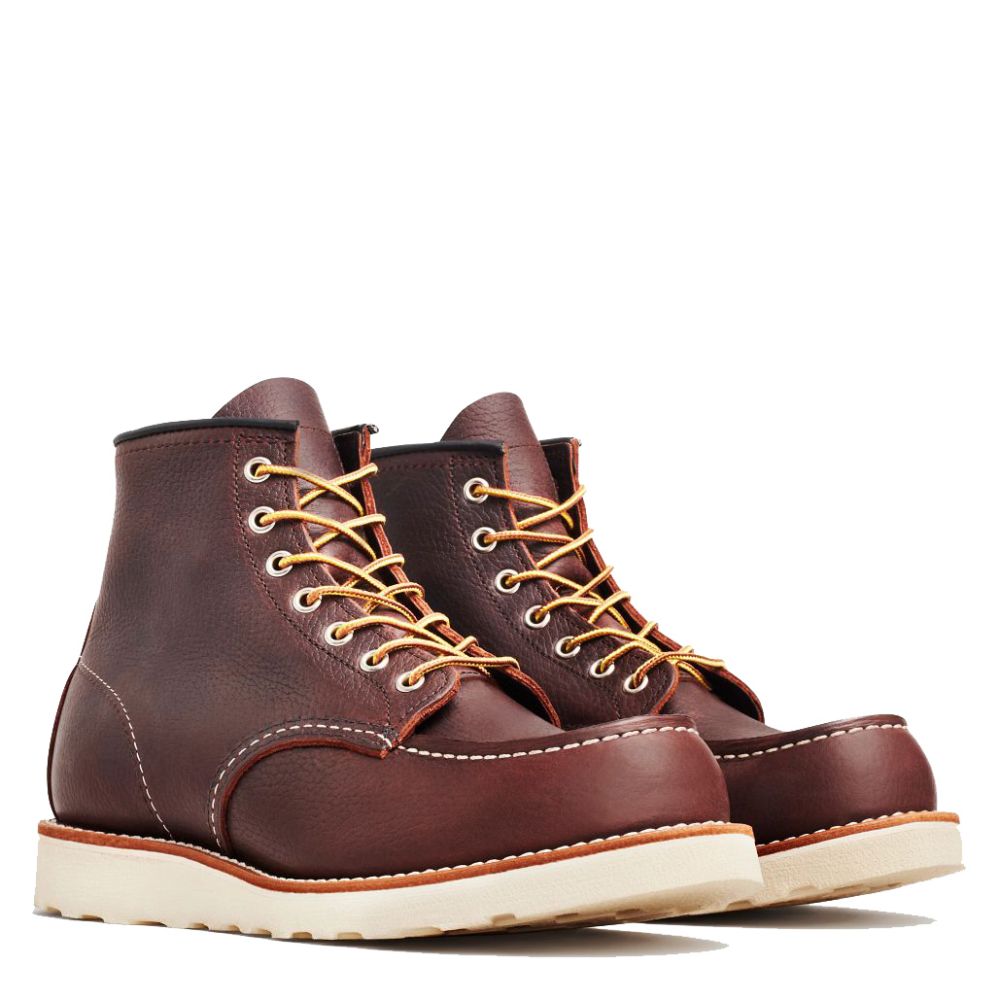 Red Wing Men's Classic 6 Inch Moc 8138 in Briar Oil Slick