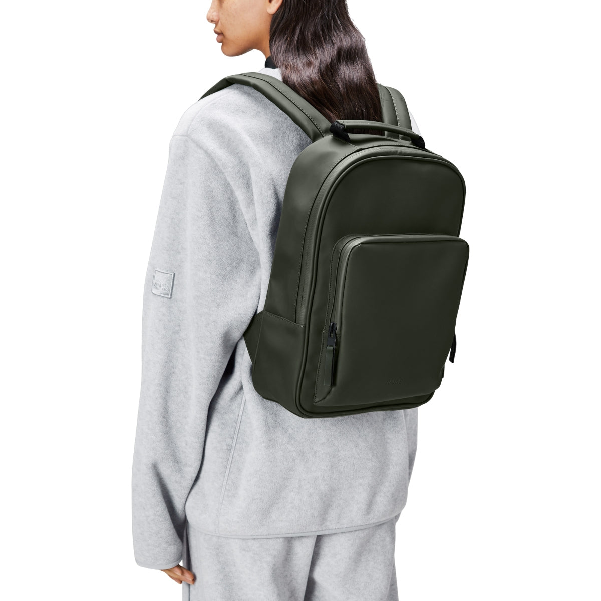 Rains Book Daypack in Green