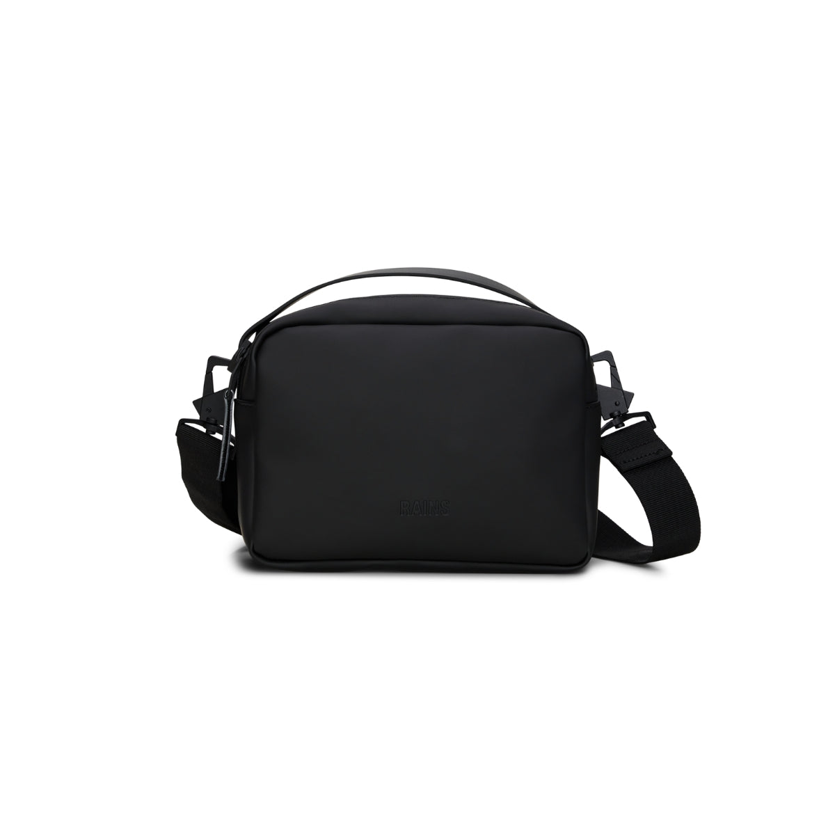 Rains Box Bag in Black