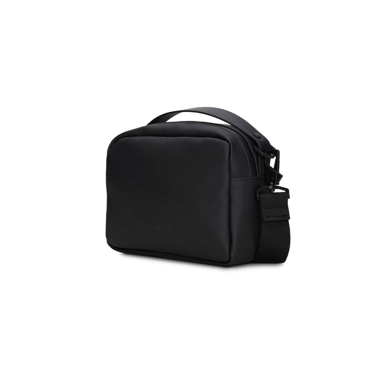 Rains Box Bag in Black