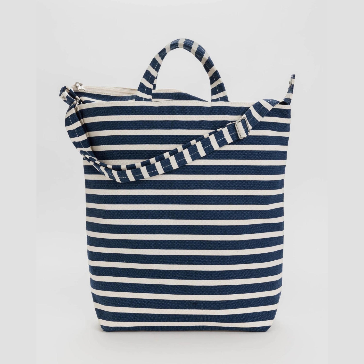 Baggu Zip Duck Bag in Navy Stripe