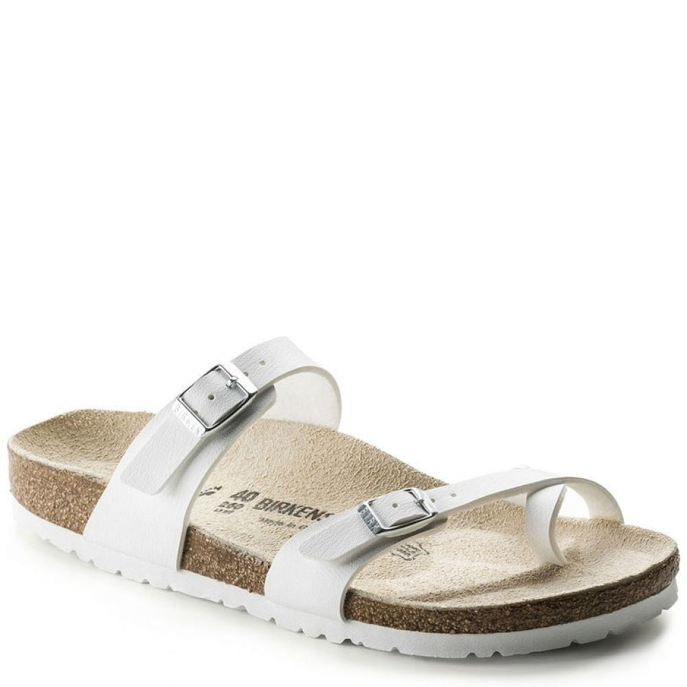 Birkenstock Women's Mayari Birko-Flor in White