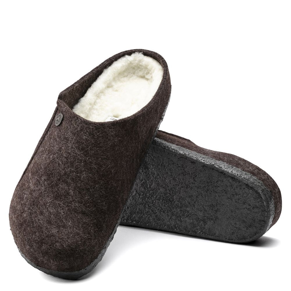 Birkenstock Men's Zermatt Shearling Wool Felt in Mocha