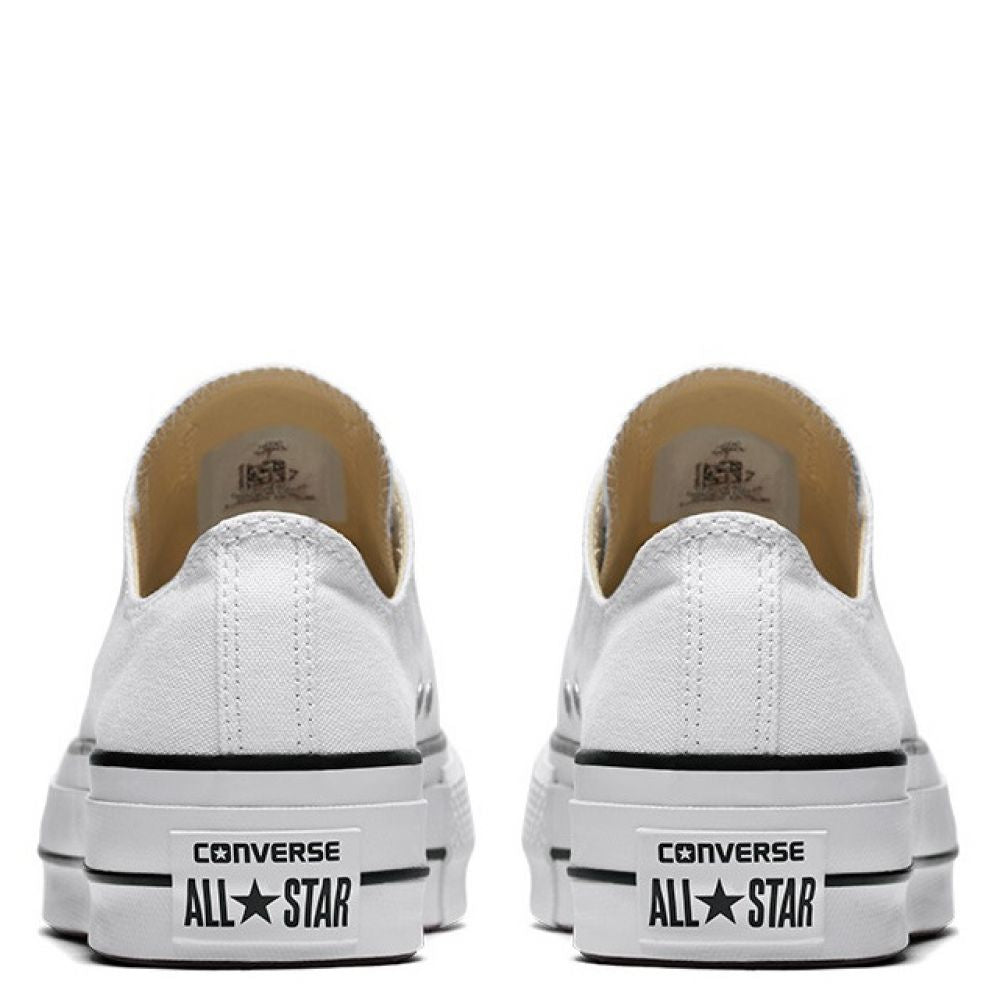 Converse Women's Chuck Taylor All Star Lift Low Top in White/Black