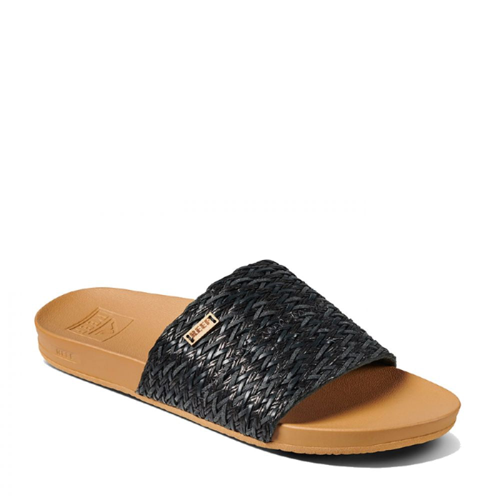 Reef Women's Cushion Scout Braid in Black/Tan