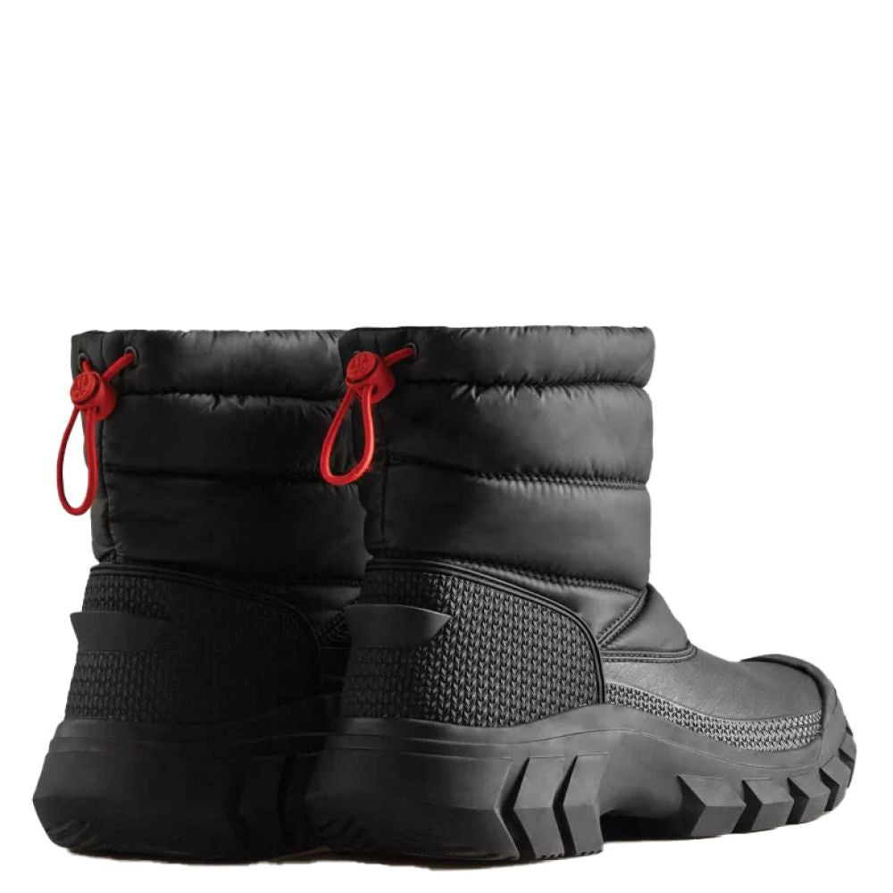 Hunter Women's Intrepid Insulated Short Snow Boots in Black