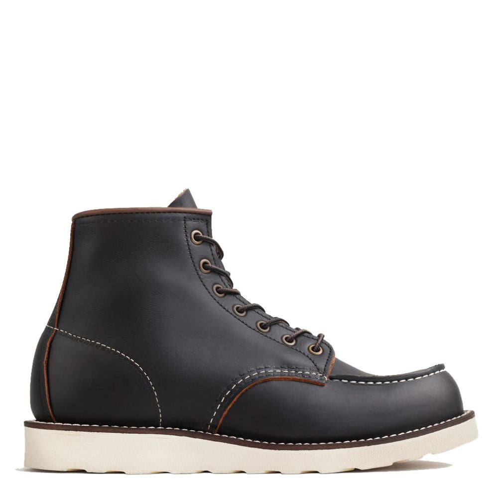 Red Wing Men's Classic 6 Inch Moc 8849 in Black Prairie