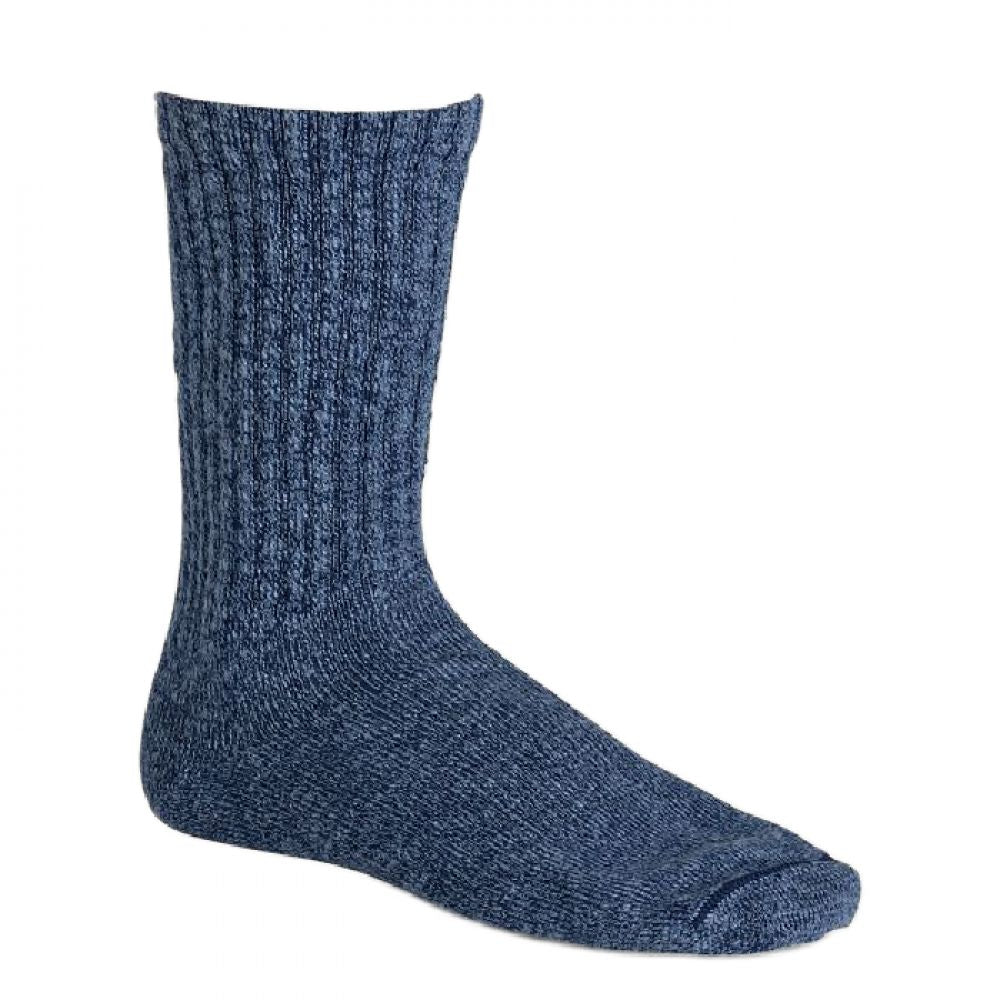 Red Wing Cotton Ragg Over Dyed Tonal Sock 97370 Navy