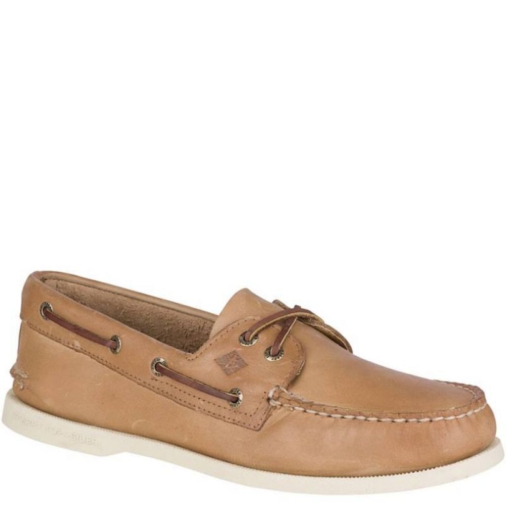 Sperry Men's Authentic Original 2-Eye Boat Shoe in Oatmeal