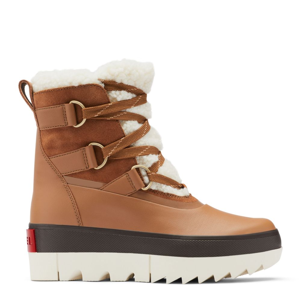 Sorel Women's Joan of Arctic Next Boot in Velvet Tan/Chalk