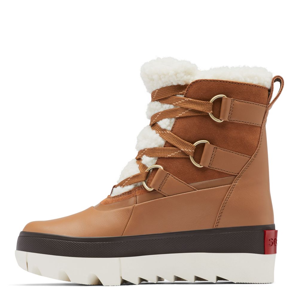 Sorel Women's Joan of Arctic Next Boot in Velvet Tan/Chalk