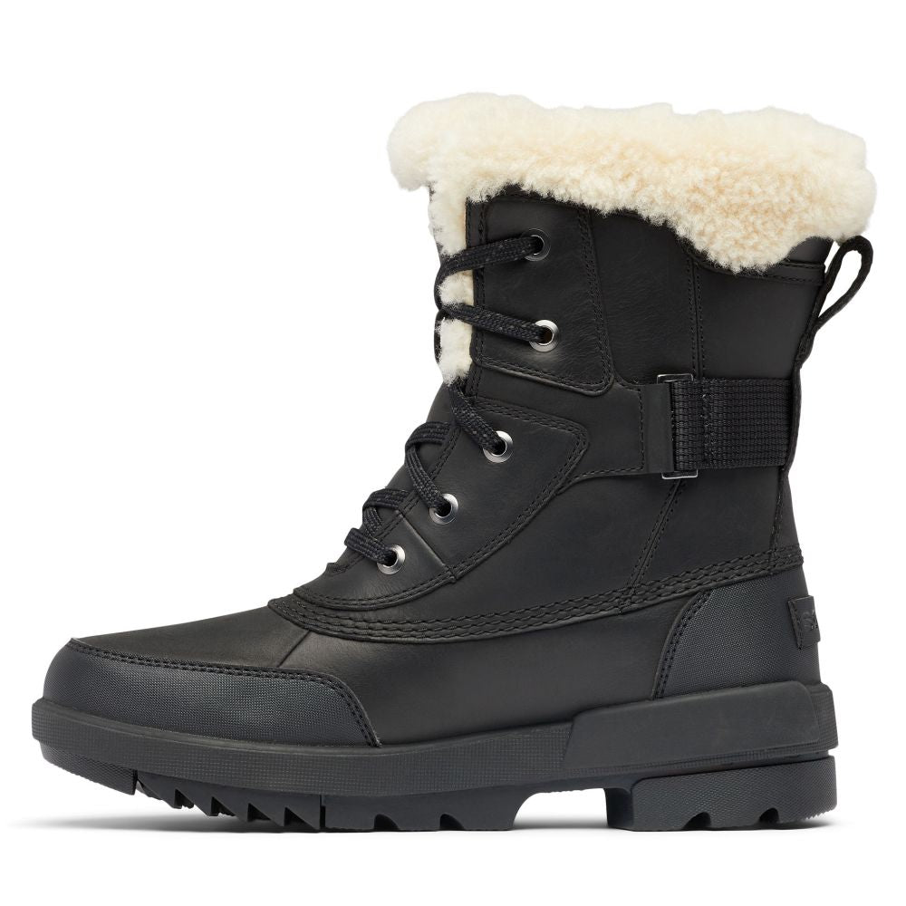 Sorel Women's Tivoli IV Parc Boot in Black/Sea Salt