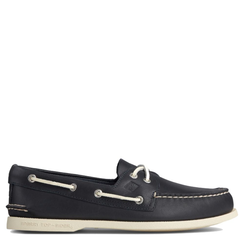 Sperry Men's Authentic Original 2-Eye Boat Shoe in Navy