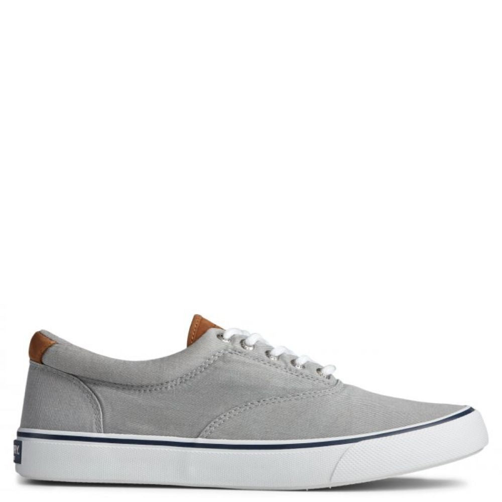 Sperry Men's Striper II CVO Sneaker in Salt Washed Grey