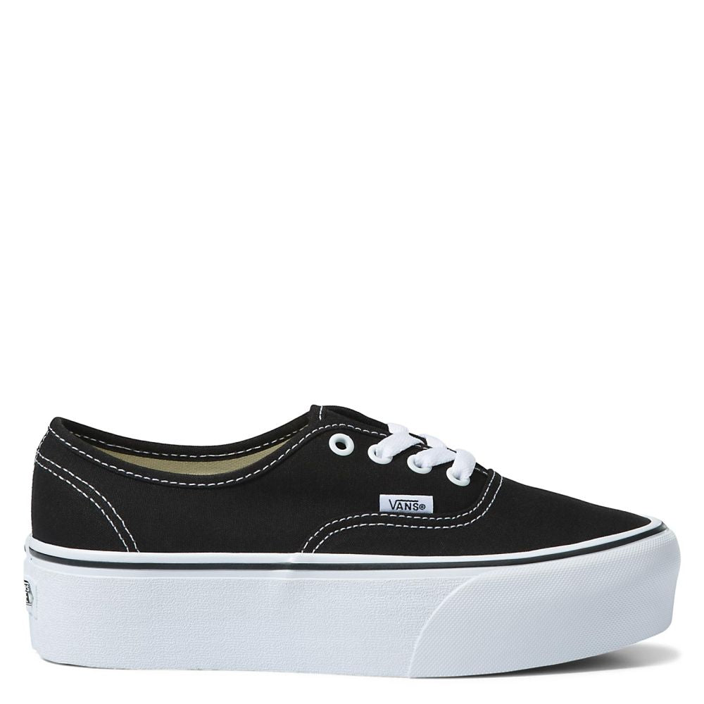 Vans Women's Authentic Stackform in Black/White