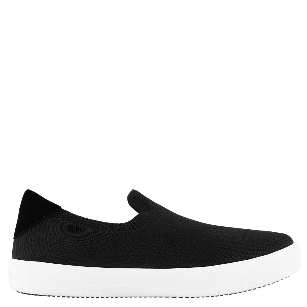 Vessi Women's Boardwalk Slip-On in Boulder Black