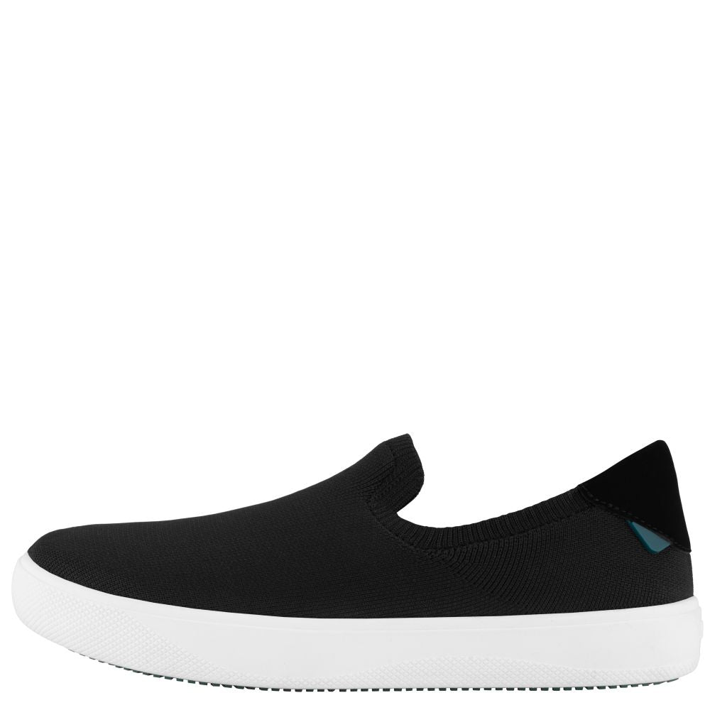 Vessi Women's Boardwalk Slip-On in Boulder Black