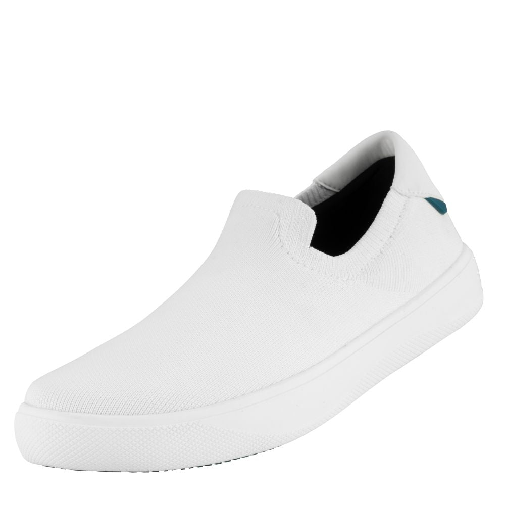 Vessi Women's Boardwalk Slip-On in Sail White