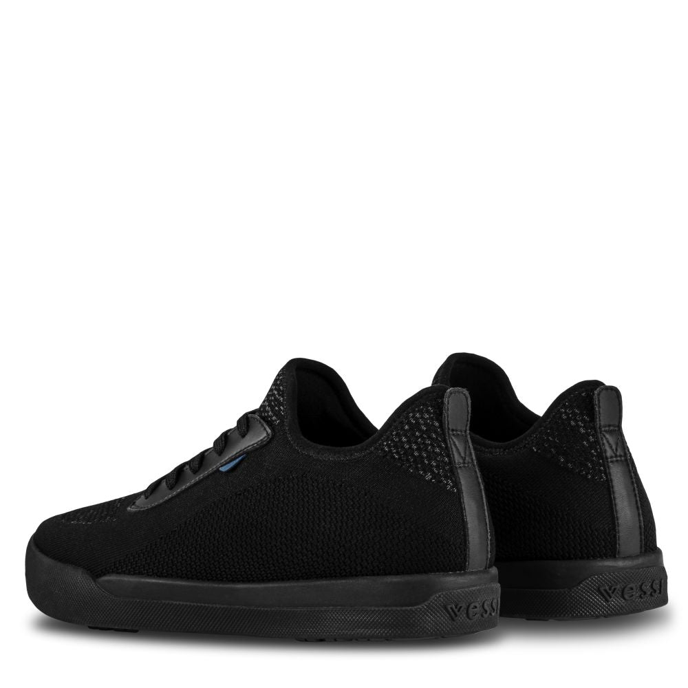 Vessi Unisex Weekend in Asphalt Black/Black