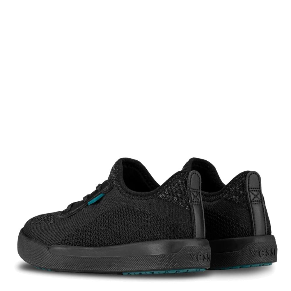 Vessi Kids Weekend in Asphalt Black/Black