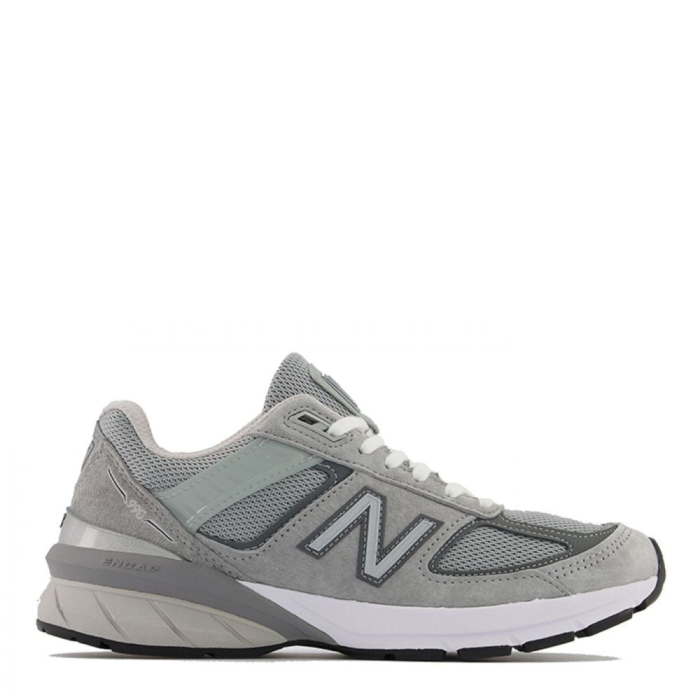 New Balance Women's Made in US 990v5 in Grey with Castlerock