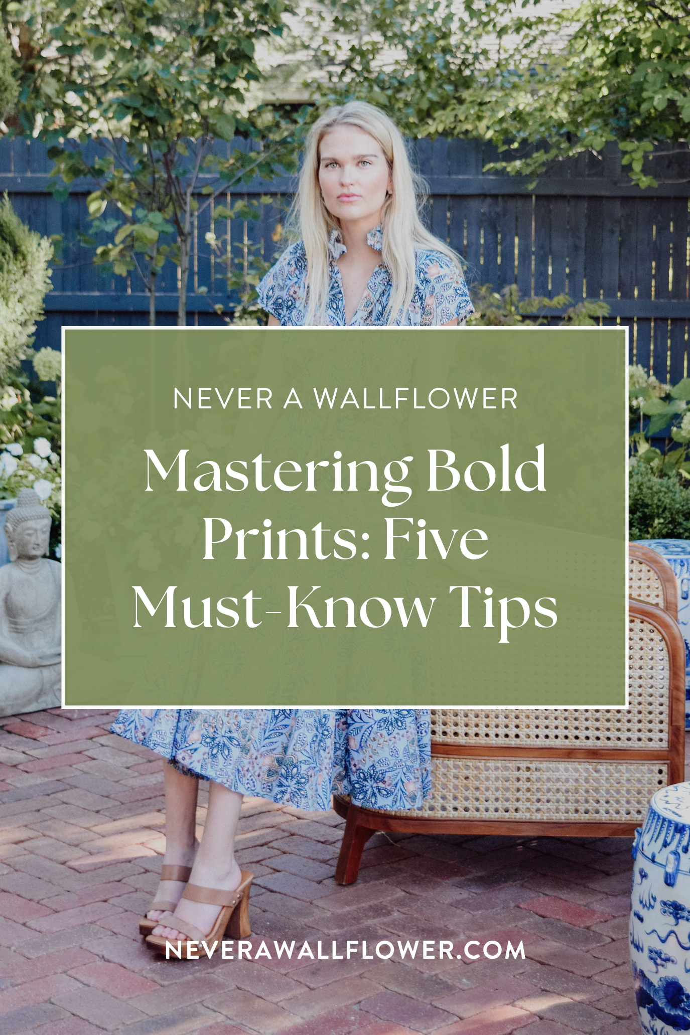 how to style bold prints