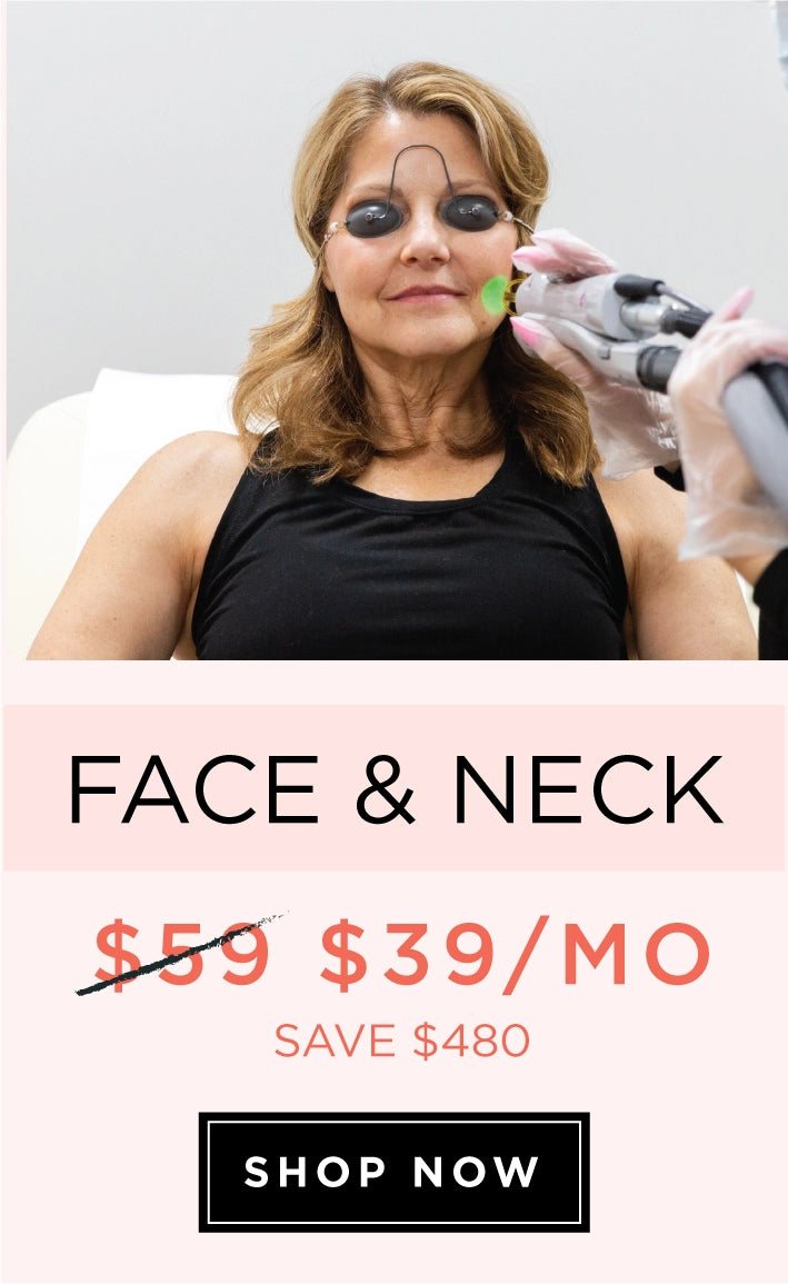 face & neck treatment program