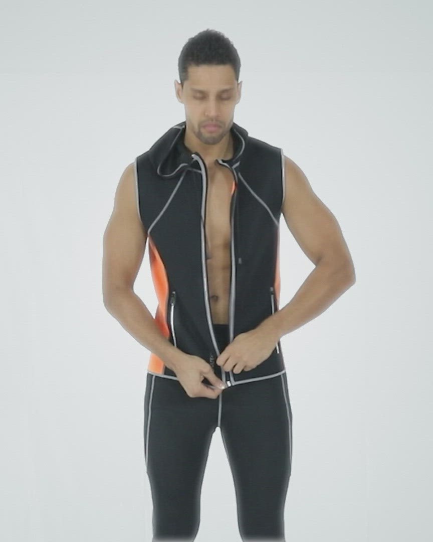 Buy HOPLYNN Sauna Vest for Men Hot Neoprene Sweat Vest Waist