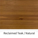 Reclaimed Teak / Natural