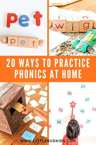 20 Ways to Practice Phonics at Home