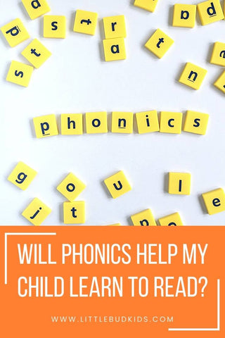 Will Phonics Help my Child Learn to Read?