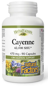HERBAL FACTORS Cayenne (470 mg - 90 caps)