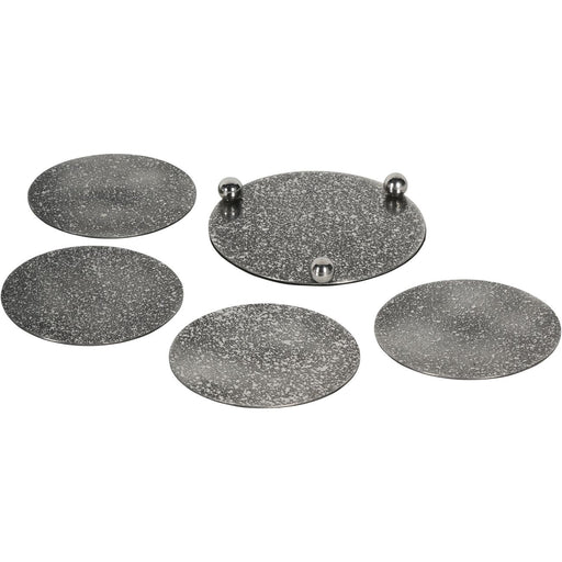 Peebles Grey and White Coaster Set — Decor Interiors - Home