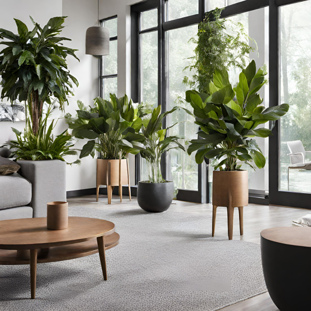 Indoor planters At Decor Interiors