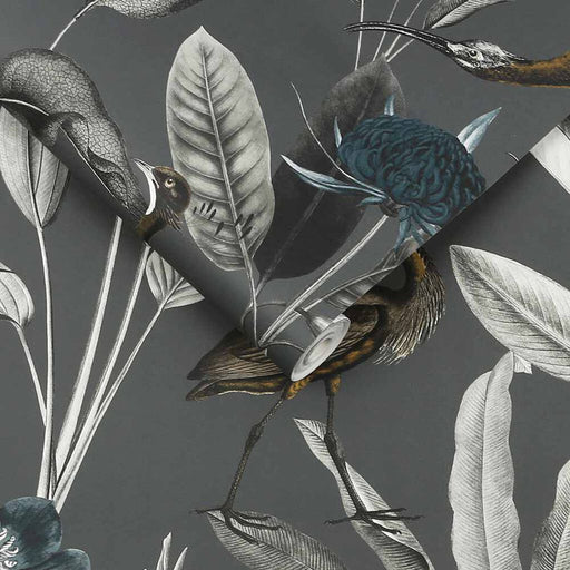 Graham & Brown Wallpaper - Glasshouse Flora Sky Wall Paper — Decor