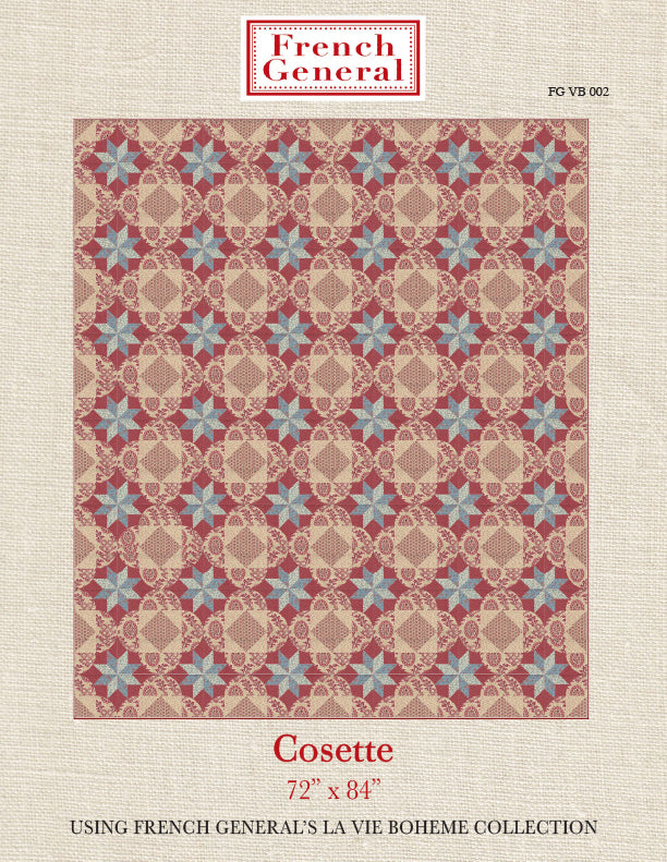 la-vie-boheme-cosette-quilt-pattern-instructions-french-general