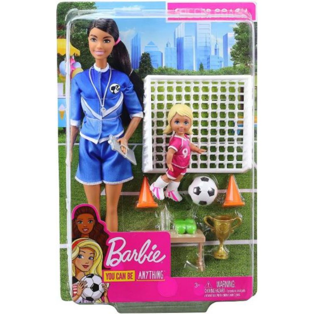  Barbie Gymnastics Playset: Barbie Doll with Twirling Feature,  Balance Beam, 15+ Accessories for Ages 3 and Up : Toys & Games