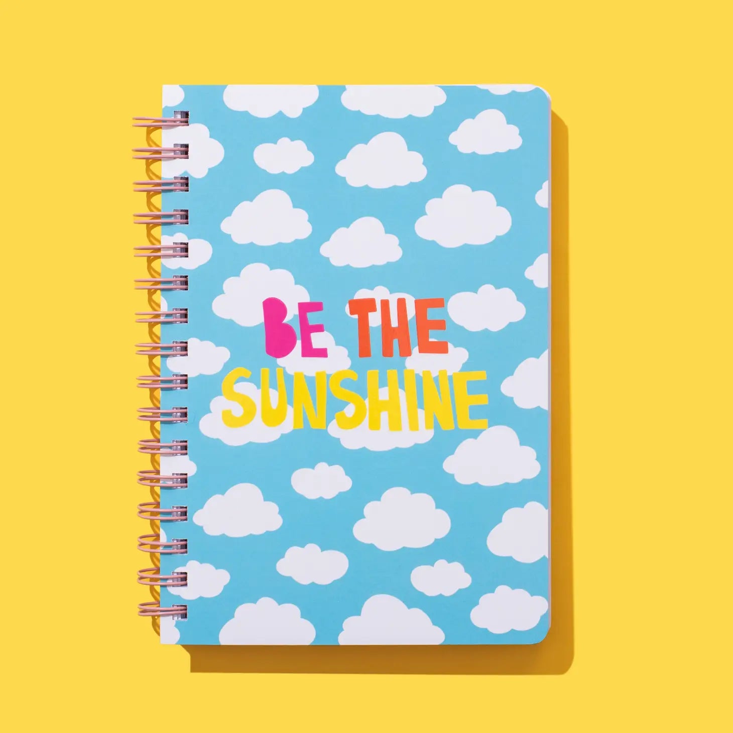 TAYLOR ELLIOTT DESIGNS Spiral Notebook "Be The Sunshine"